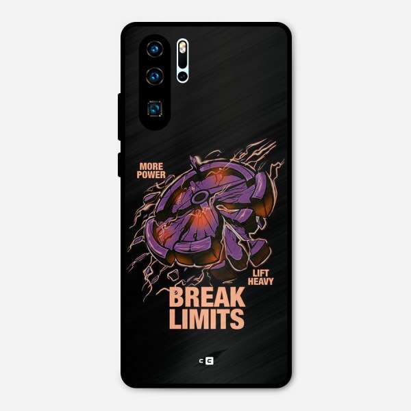 Break Limits Metal Back Case for Huawei P30 Pro
