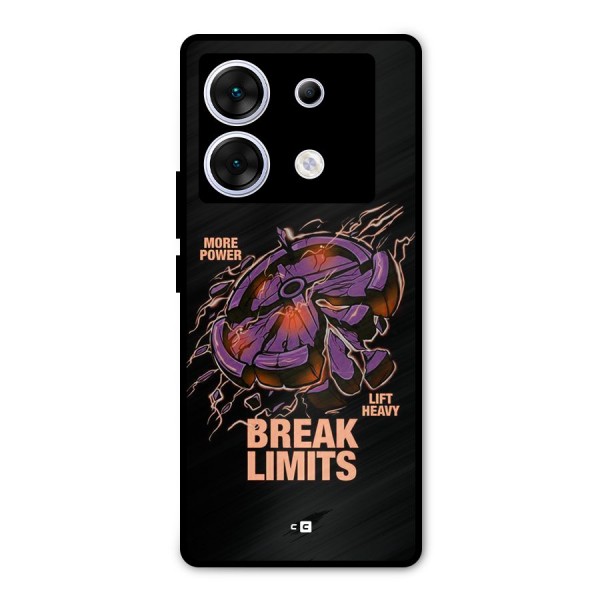 Break Limits Metal Back Case for Infinix Zero 30 5G