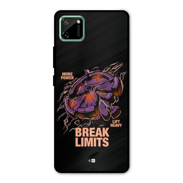 Break Limits Metal Back Case for Realme C11