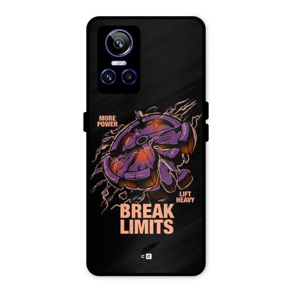 Break Limits Metal Back Case for Realme GT Neo 3