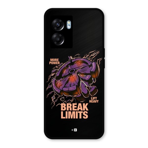 Break Limits Metal Back Case for Realme Narzo 50 5G