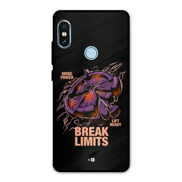 Break Limits Metal Back Case for Redmi Note 5 Pro