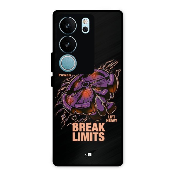 Break Limits Metal Back Case for Vivo V29