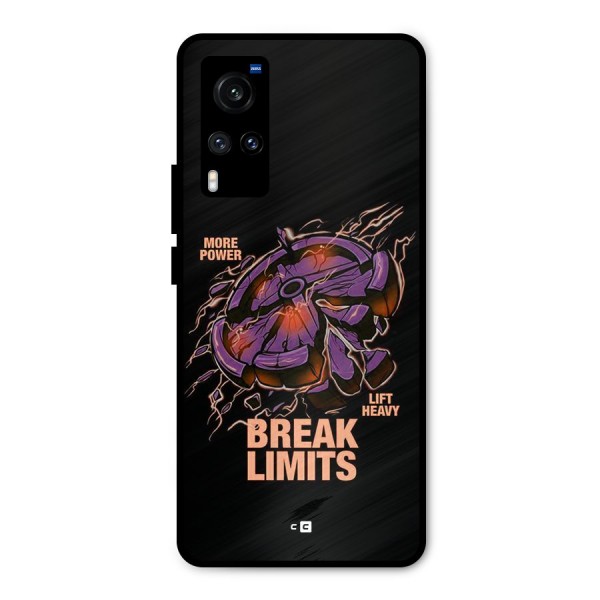 Break Limits Metal Back Case for Vivo X60