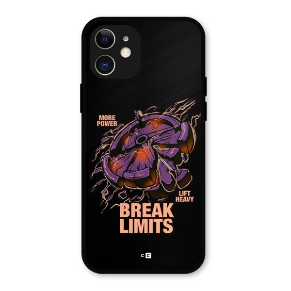 Break Limits Metal Back Case for iPhone 12