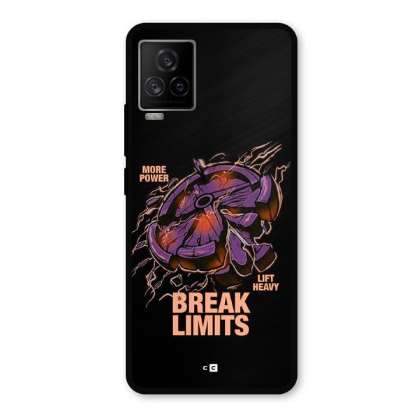 Break Limits Metal Back Case for iQOO 7 Legend 5G