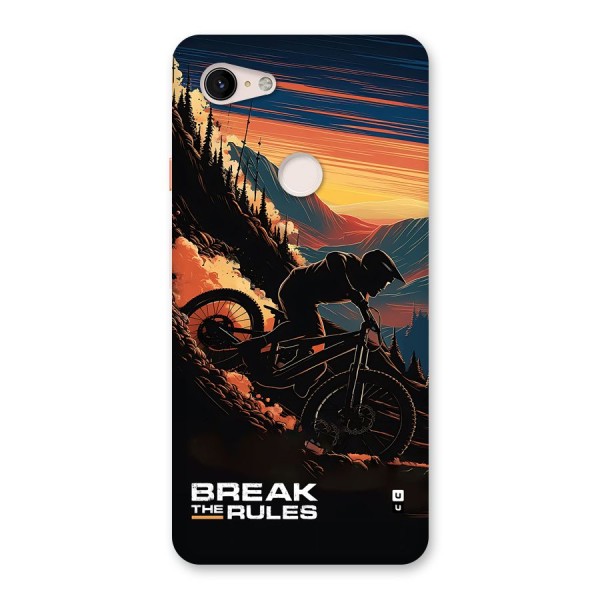 Break The Rules Back Case for Google Pixel 3 XL