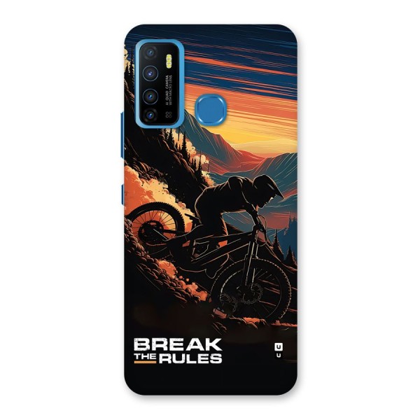 Break The Rules Back Case for Infinix Hot 9
