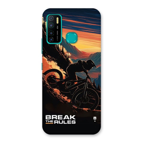Break The Rules Back Case for Infinix Hot 9 Pro