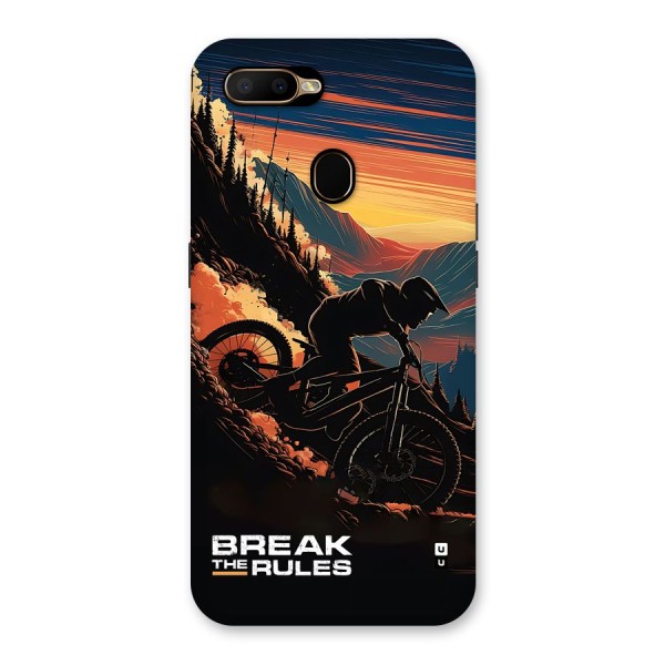 Break The Rules Back Case for Oppo A5s