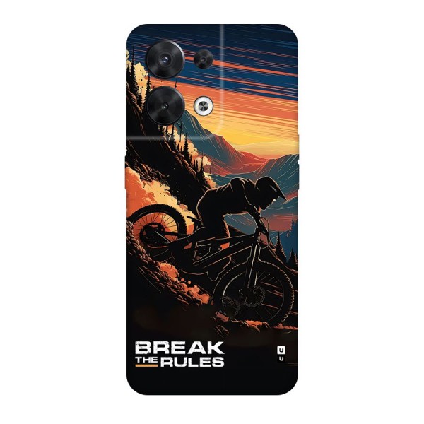 Break The Rules Back Case for Oppo Reno8 5G