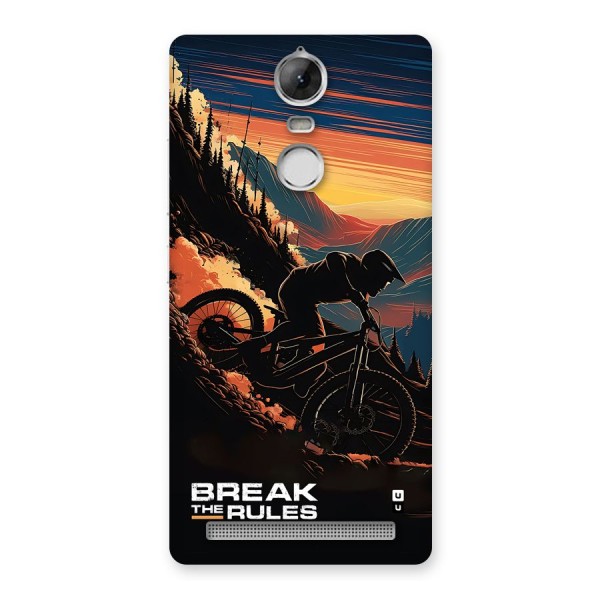 Break The Rules Back Case for Vibe K5 Note