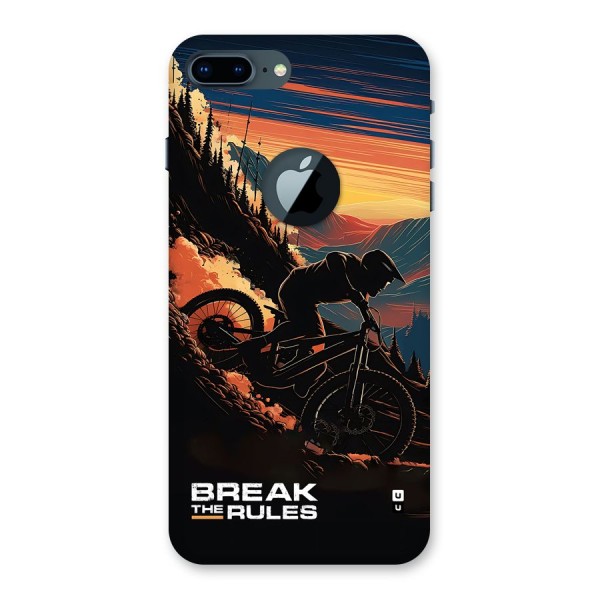 Break The Rules Back Case for iPhone 7 Plus Logo Cut