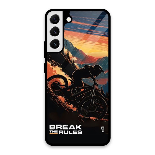 Break The Rules Glass Back Case for Galaxy S22 Plus 5G