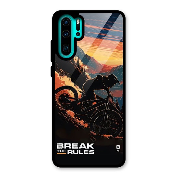 Break The Rules Glass Back Case for Huawei P30 Pro