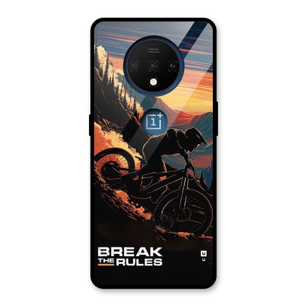 Break The Rules Glass Back Case for OnePlus 7T