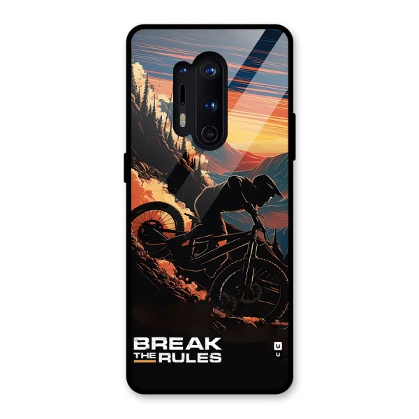 Break The Rules Glass Back Case for OnePlus 8 Pro