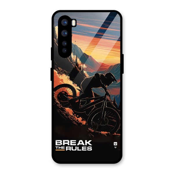 Break The Rules Glass Back Case for OnePlus Nord