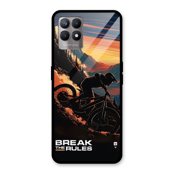 Break The Rules Glass Back Case for Realme 8i