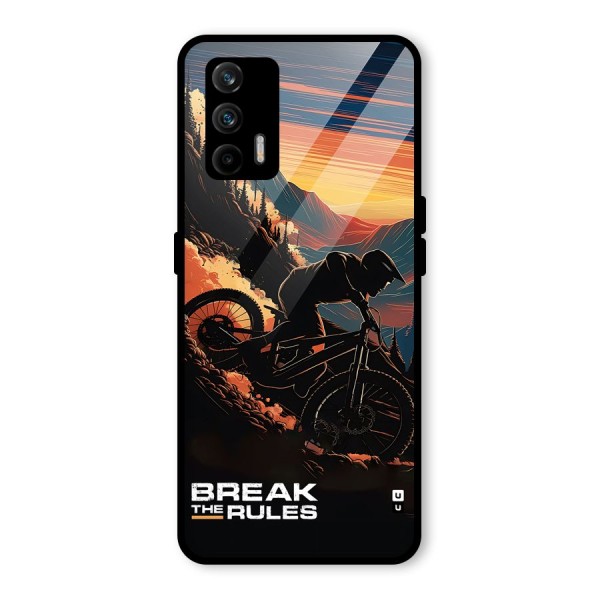 Break The Rules Glass Back Case for Realme X7 Max