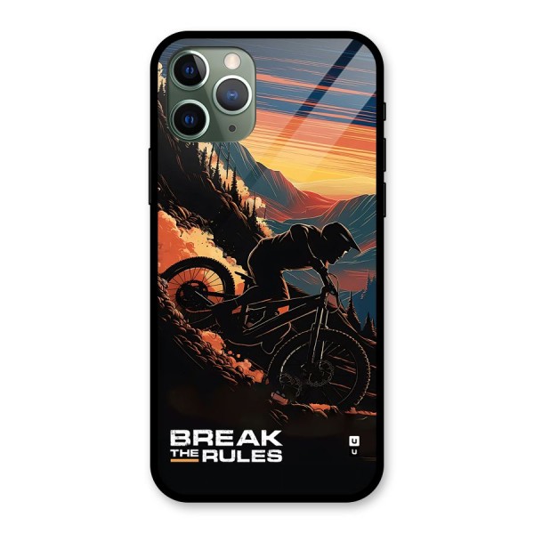 Break The Rules Glass Back Case for iPhone 11 Pro