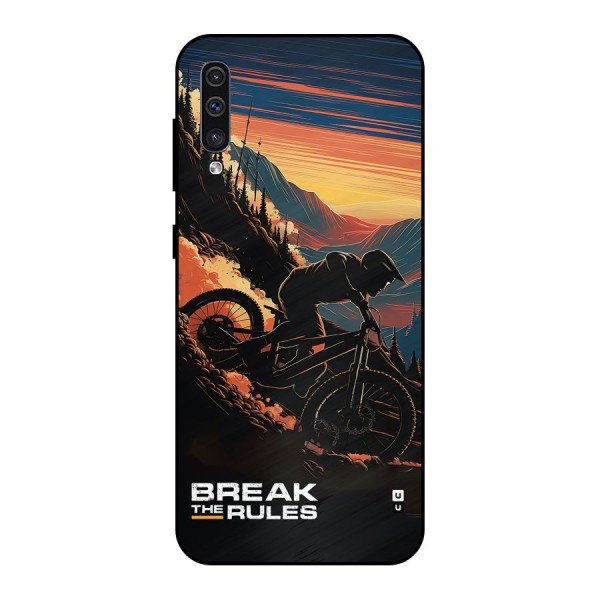 Break The Rules Metal Back Case for Galaxy A30s