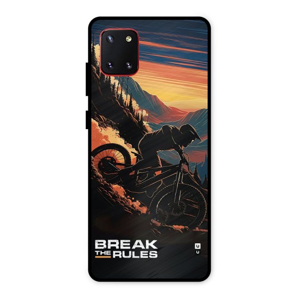 Break The Rules Metal Back Case for Galaxy Note 10 Lite