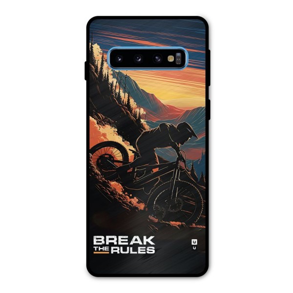 Break The Rules Metal Back Case for Galaxy S10