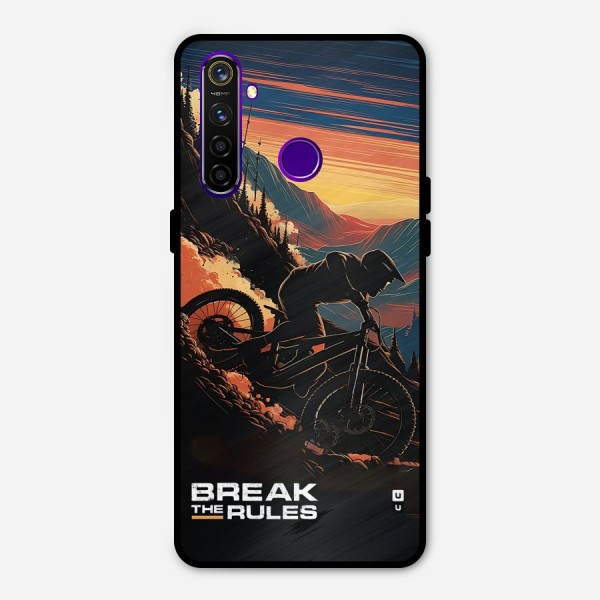 Break The Rules Metal Back Case for Realme 5 Pro