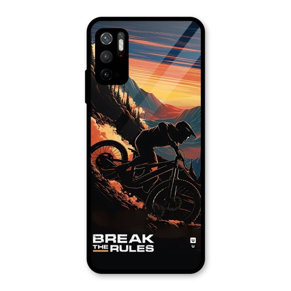 Break The Rules Metal Back Case for Redmi Note 10T 5G