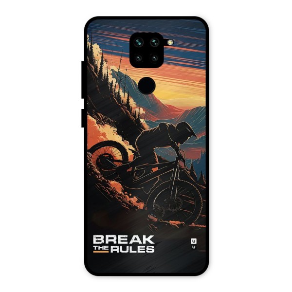 Break The Rules Metal Back Case for Redmi Note 9