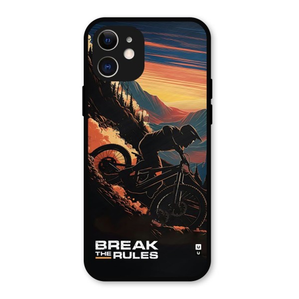 Break The Rules Metal Back Case for iPhone 12