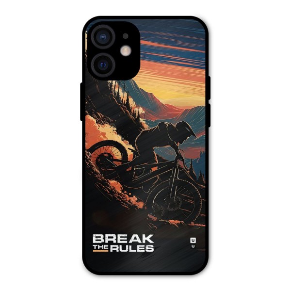 Break The Rules Metal Back Case for iPhone 12 Mini