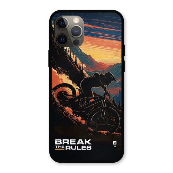 Break The Rules Metal Back Case for iPhone 12 Pro