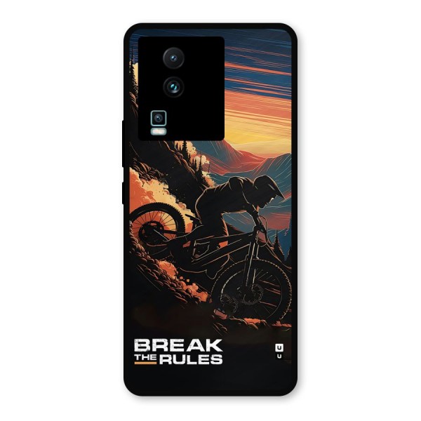 Break The Rules Metal Back Case for iQOO Neo 7 Pro