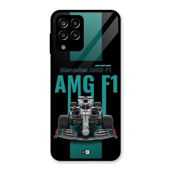 Brisk Car Glass Back Case for Galaxy M33
