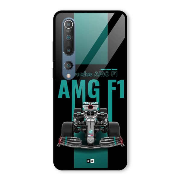 Brisk Car Glass Back Case for Mi 10