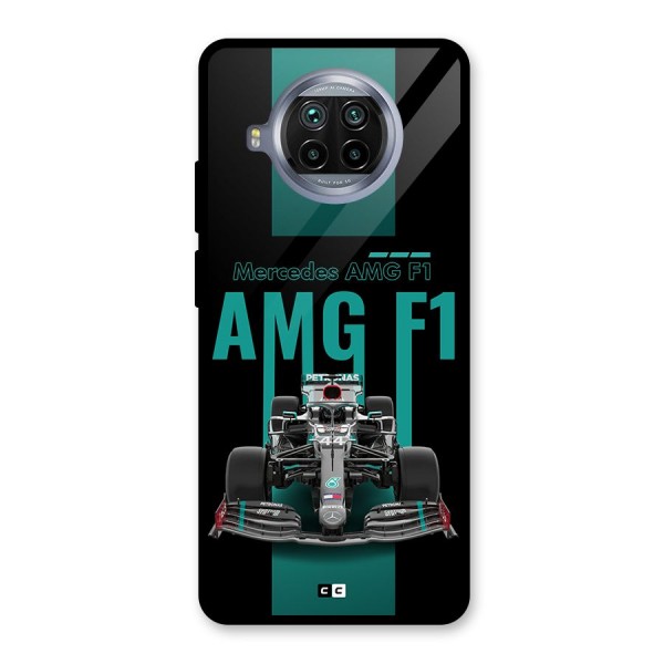 Brisk Car Glass Back Case for Mi 10i