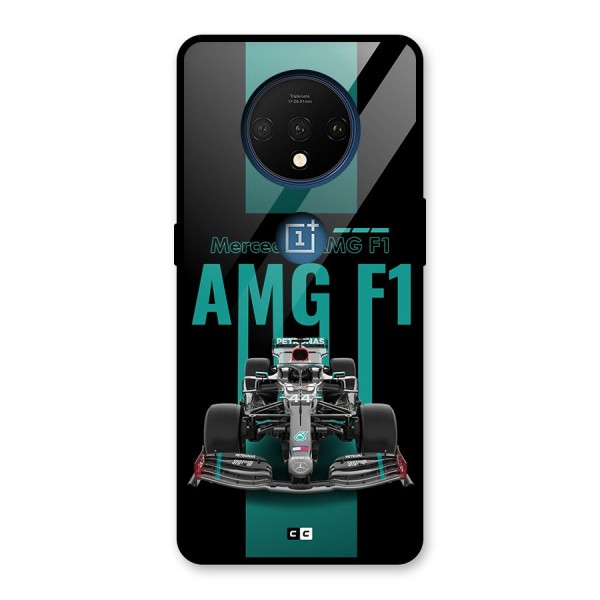 Brisk Car Glass Back Case for OnePlus 7T