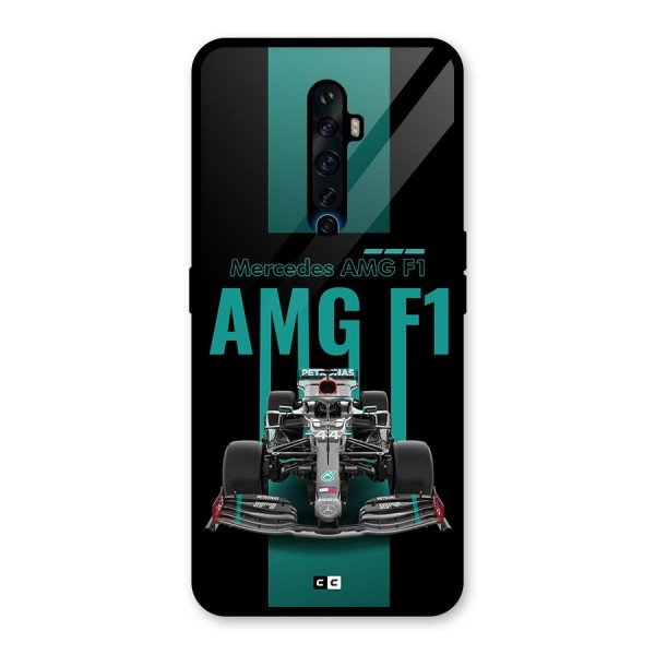 Brisk Car Glass Back Case for Oppo Reno2 Z