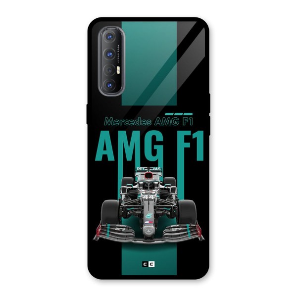 Brisk Car Glass Back Case for Oppo Reno3 Pro