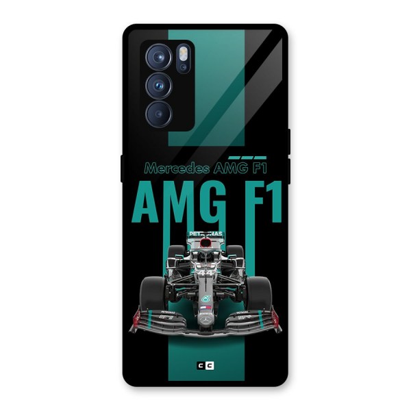 Brisk Car Glass Back Case for Oppo Reno6 Pro 5G