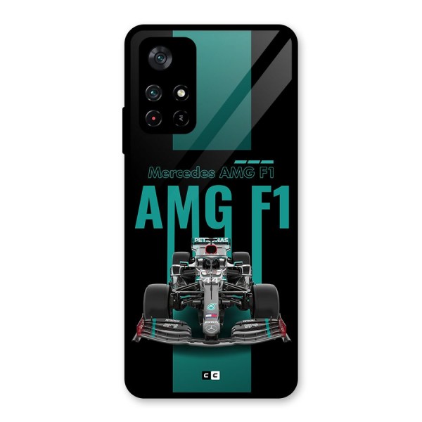 Brisk Car Glass Back Case for Poco M4 Pro 5G