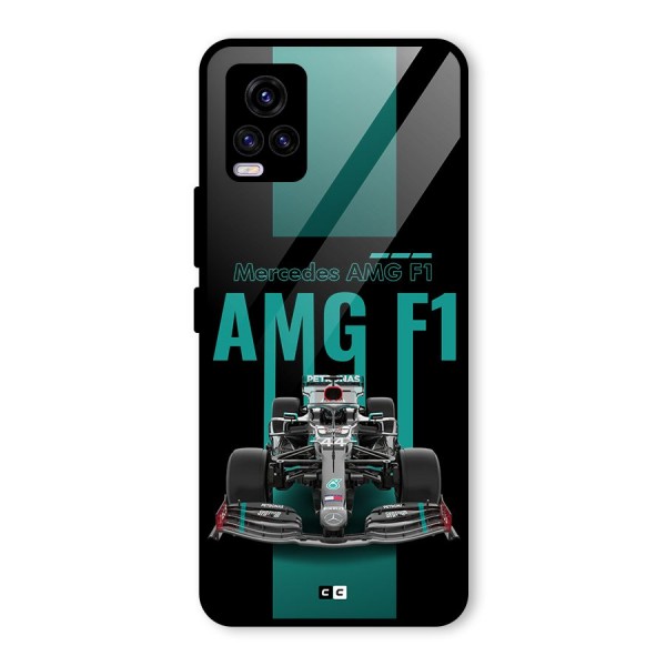 Brisk Car Glass Back Case for Vivo V20