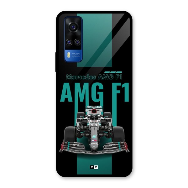 Brisk Car Glass Back Case for Vivo Y51A