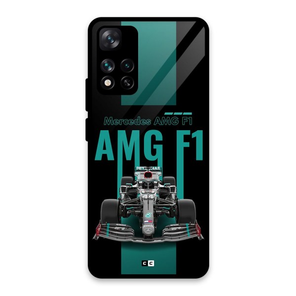 Brisk Car Glass Back Case for Xiaomi 11i 5G