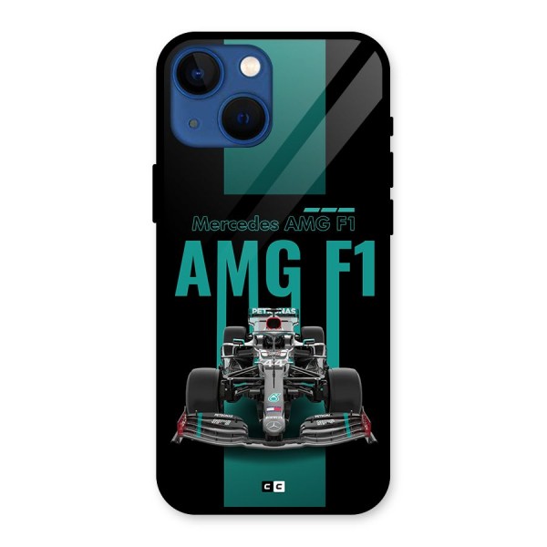 Brisk Car Glass Back Case for iPhone 13 Mini