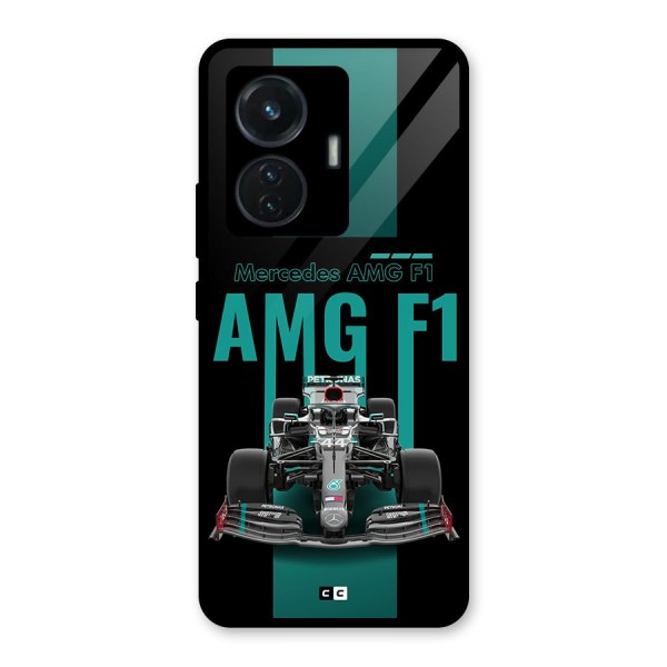 Brisk Car Glass Back Case for iQOO Z6 44W