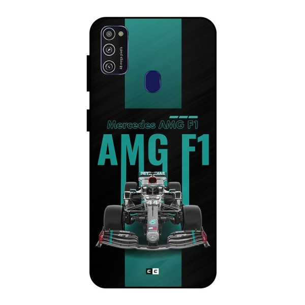 Brisk Car Metal Back Case for Galaxy M30s