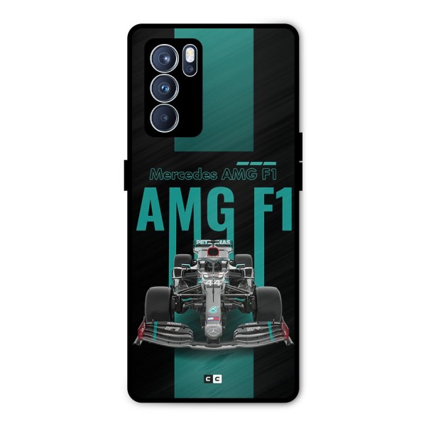 Brisk Car Metal Back Case for Oppo Reno6 Pro 5G